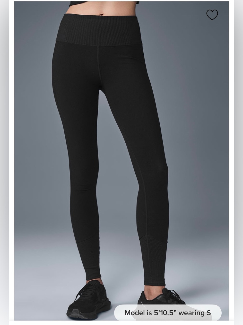 ALO Yoga - High-Waist Alosoft Lounge Legging - Black